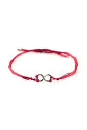 Infinity Bracelet with Red String