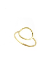Circle Ring in Gold