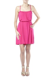Gathered Dress in Pink