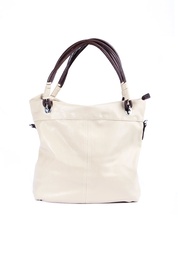 The Lizzy Tote in Beige