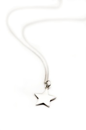 Single Star Pendant with Necklace