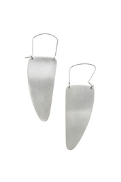 Dagger Earrings in Silver