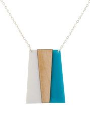 Geometric Cut-Out Necklace