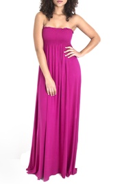 Boobtube Maxi in Fushcia Pink