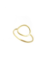 Circle Ring in Gold