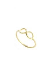 Infinity Ring in Gold