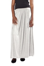 Long Skirt in Light Grey