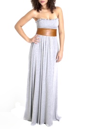 Boobtube Maxi Dress in Grey