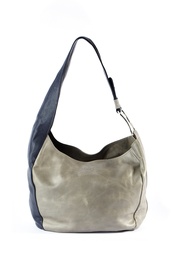 Louise Handbag in Navy and Beige 