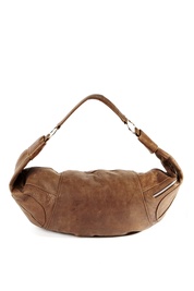 Banana Shoulder Bag in Brown