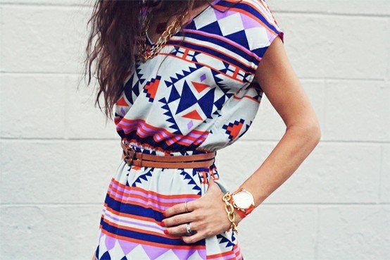 Aztec print